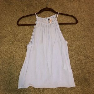 Light Blue H&M Tank Top Size 2 (Extra Small)